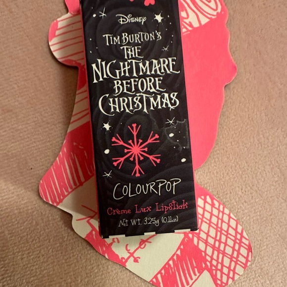 3/$36 The Nightmare Before Christmas Creme Lux Lipstick Sally (Hot Pink) NIB - Picture 6 of 9